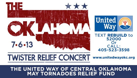 Oklahoma Twister Relief Concert