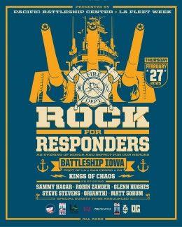 2025-02-27 @ Rock For Responders Benefit Concert at Battleship USS Iowa Museum