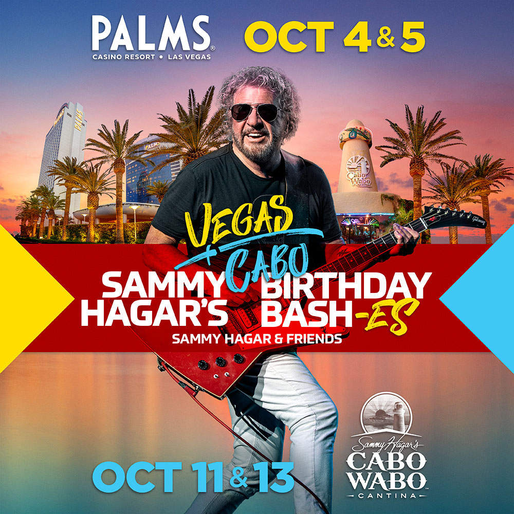 SAMMY HAGAR BIRTHDAY BASH TICKETING