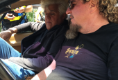 Filming Jay Leno's Garage