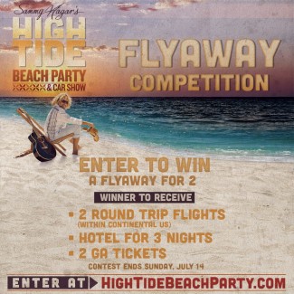 Win a Trip to Sammy's High Tide Beach Party & Car Show