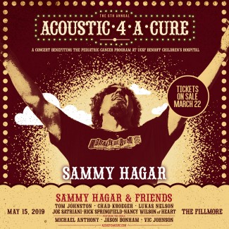 Acoustic-4-A-Cure at The Fillmore SF Tickets On Sale TODAY!