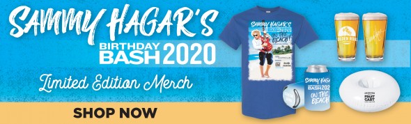 SAMMY HAGAR ANNOUNCES BIRTHDAY BASH 2020 BOAT-IN PAY-PER-VIEW EVENT WITH NUGS.TV ON OCTOBER 17 