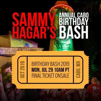 Birthday Bash Last Ticket Onsale July 29th!