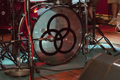 Sammy, Mikey, Jason Bonham and Vic "Journey Through The History of Rock" Rehearsal