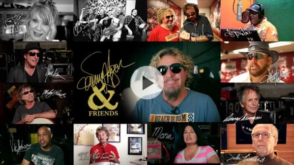 Sammy with his Friends Dig Into the Making of "Sammy Hagar And Friends"