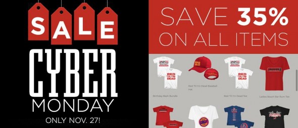 Cyber Monday Deals on Sammy's new Redrocker Online Store!