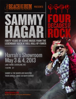 2013-05-04 @ Four Decades of Rock @ Harrah's Lake Tahoe - South Shore Room - Night #2