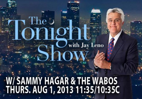 2013-08-01 @ The Tonight Show With Jay Leno